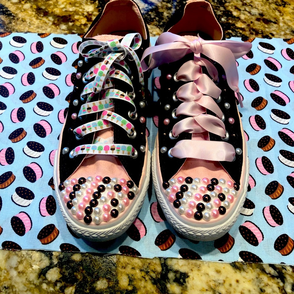 Converse chucks two toned